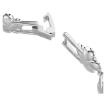 Ariana Grande x Swarovski bracelet, Round cut, Flower, White, Rhodium plated