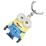 Minions Bob key ring Multicolored, Stainless steel