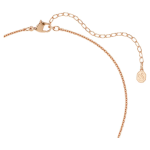 Sublima pendant Round cut, White, 18K rose gold finish