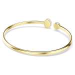 Chroma bangle Mixed cuts, Multicolored, 18K gold finish