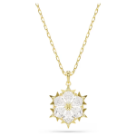 Magic set Set (2), Mixed cuts, Snowflake, White, 18K gold finish