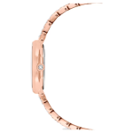 Dextera octagon watch Swiss Made, Metal bracelet, Rose gold tone, Rose gold-tone finish