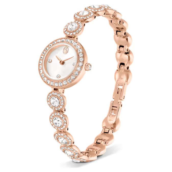 Una Angelic watch Crystal bracelet, Rose gold tone, Rose gold-tone finish