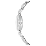 Una Angelic watch Crystal bracelet, Silver tone, Stainless steel
