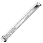 Crystalline ballpoint pen White lacquered, Chrome plated