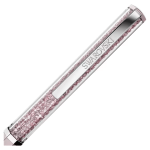 Crystalline ballpoint pen Pink lacquered, Chrome plated