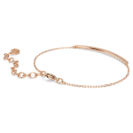 Only bracelet Round cut, Pink, 18K rose gold finish