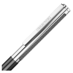 Matrix Tennis ballpoint pen Black lacquered, Chrome plated
