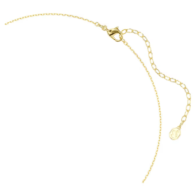 Sublima choker Octagon cut, Green, 18K gold finish