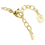 Sublima bangle Octagon cut, Green, 18K gold finish