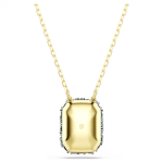 Sublima pendant Octagon cut, Green, 18K gold finish