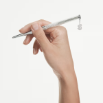 Crystalline ballpoint pen Swan, Chrome plated