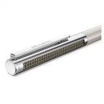 Matrix Tennis ballpoint pen Beige lacquered, Chrome plated