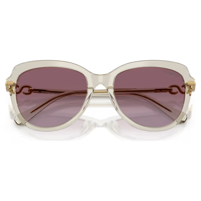 Sunglasses Butterfly shape, SK6073, Beige