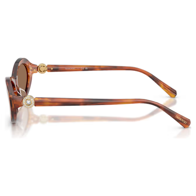 Sunglasses Oval shape, SK6069, Havana