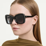Sunglasses Butterfly shape, SK6062U, Black