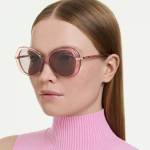 Sunglasses Butterfly shape, SK6059, Pink