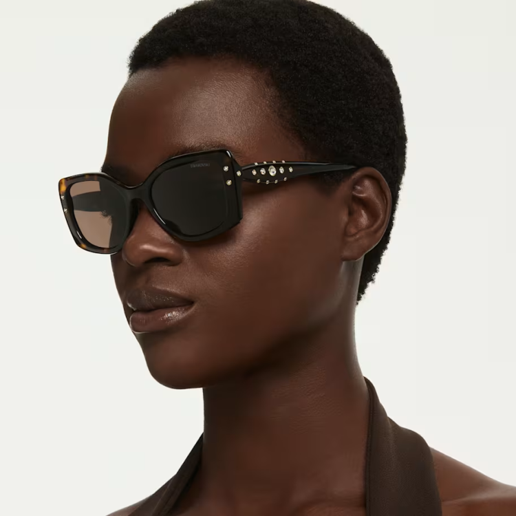 Sunglasses Pillow shape, SK6058U, Brown