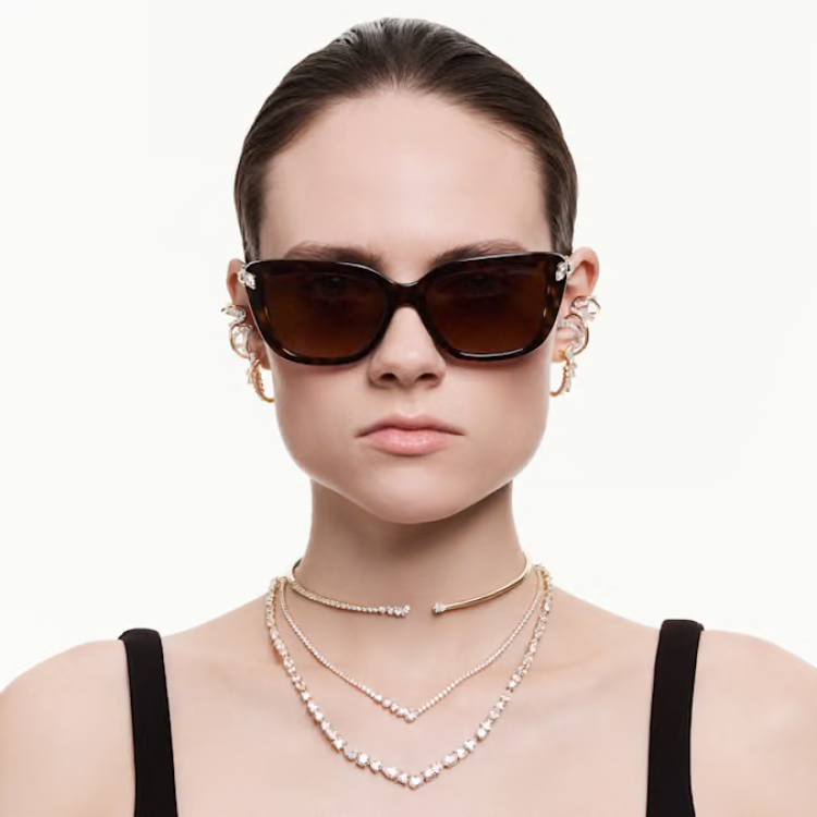 Sunglasses Cat-eye shape, SK6065, Havana