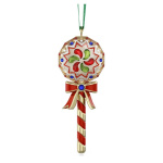 Holiday Cheers Dulcis Lollipop Ornament