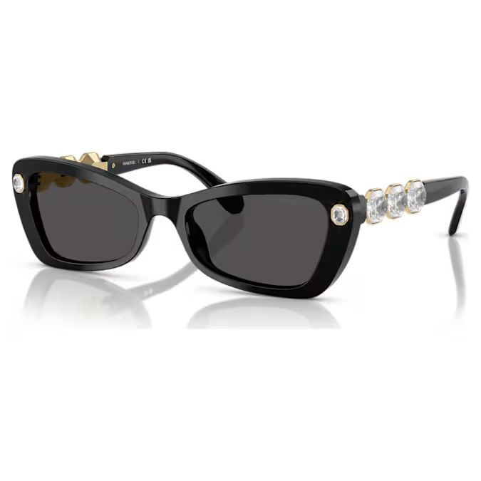 Sunglasses Butterfly shape, SK6033, Black