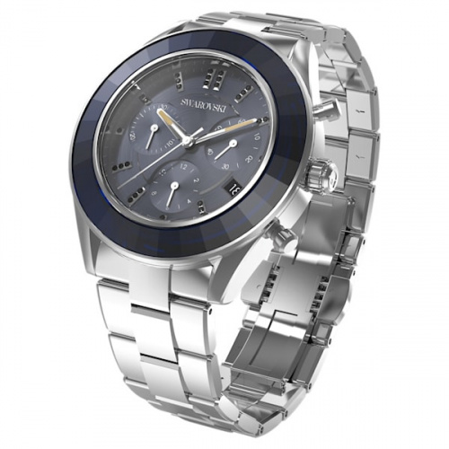 Octea Lux Sport watch, Metal bracelet, Blue
