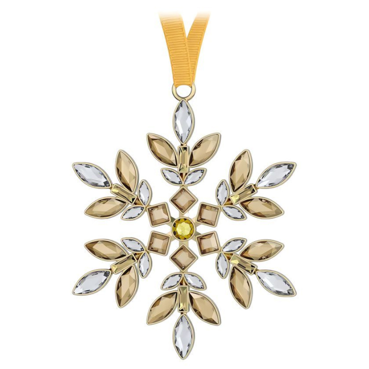 Gema Holiday Ornament Yellow