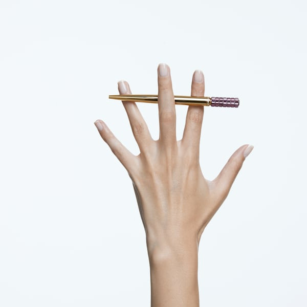 Lucent ballpoint pen, Purple, Gold-tone plated