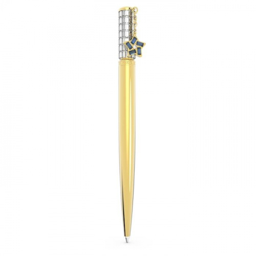 Celebration 2022 ballpoint pen, Star, White, Gold-tone