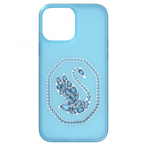 Smartphone case, Swan, iPhone® 13 Pro Max, Blue