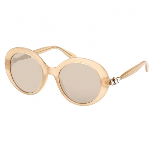 Sunglasses, Oval, Gold-tone