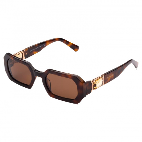 Sunglasses, Octagon, Brown