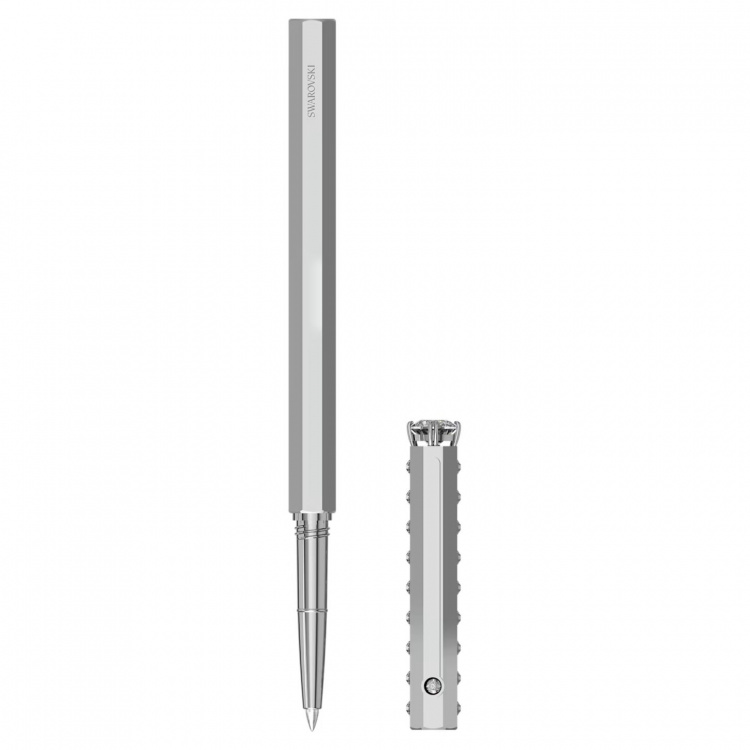 Ballpoint pen, Classic, Silver-tone, Chrome plated