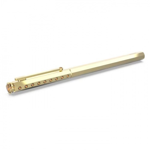 Ballpoint pen Classic, Yellow, Gold-tone plated