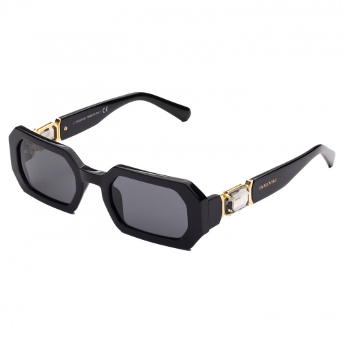 Sunglasses, Octagon, Black