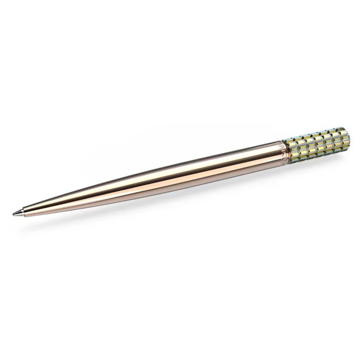 Ballpoint pen Yellow, Rose gold-tone plated
