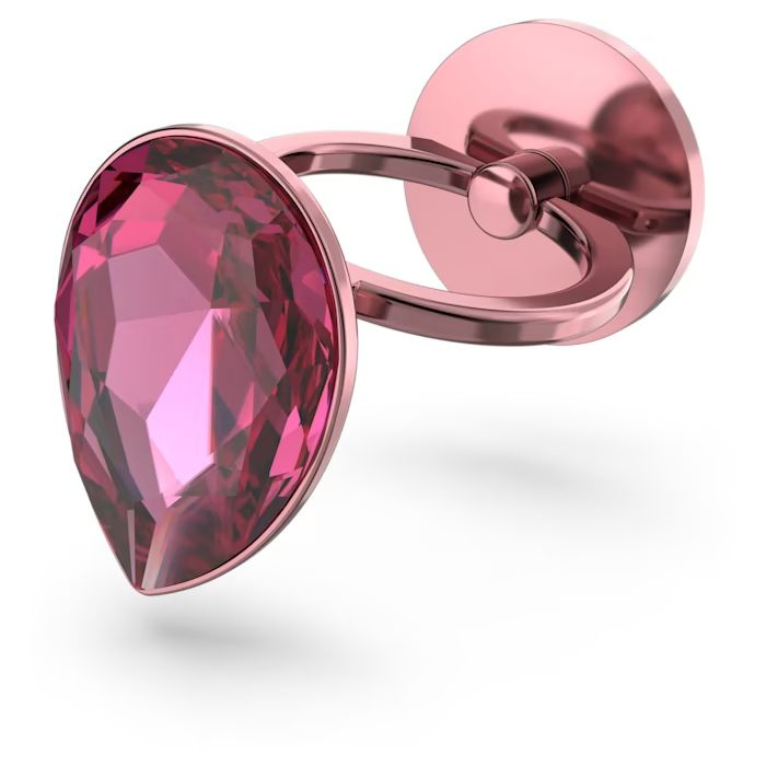 Mobile ring Drop cut, Pink