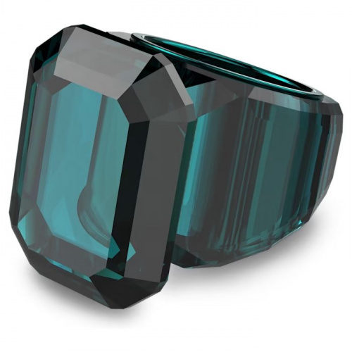 Lucent cocktail ring Octagon cut, Green