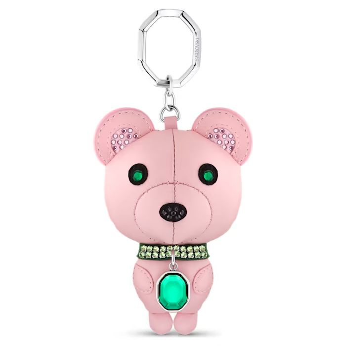 Icons key ring Bear, Multicolored, Stainless steel