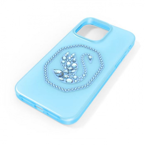 Signum smartphone case Swan, iPhone® 14 Pro Max, Blue