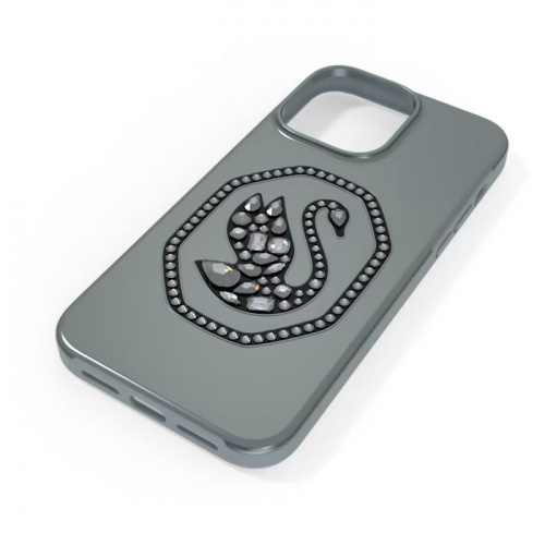 Signum smartphone case Swan, iPhone® 14 Pro Max, Black