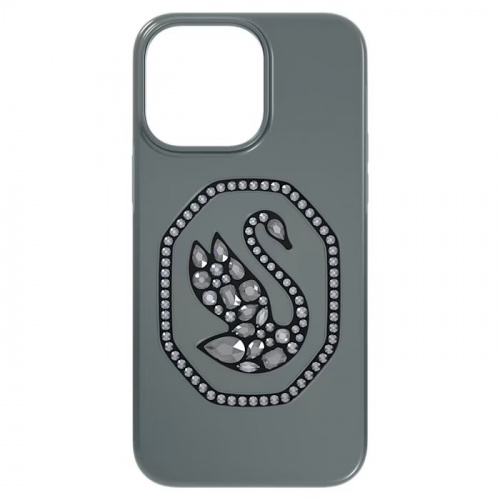 Signum smartphone case Swan, iPhone® 14 Pro, Black