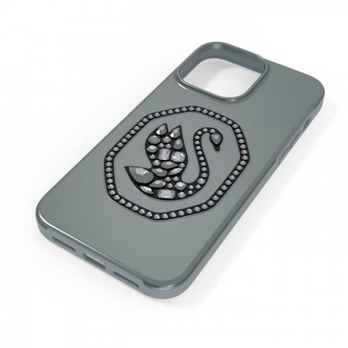 Signum smartphone case Swan, iPhone® 14 Pro, Black