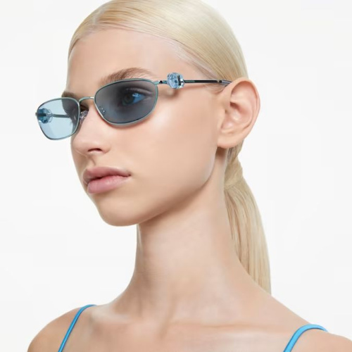 Sunglasses Oval shape, SK7010, Blue
