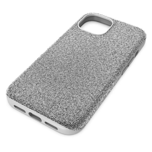 High smartphone case iPhone® 15 Pro Max, Silver tone