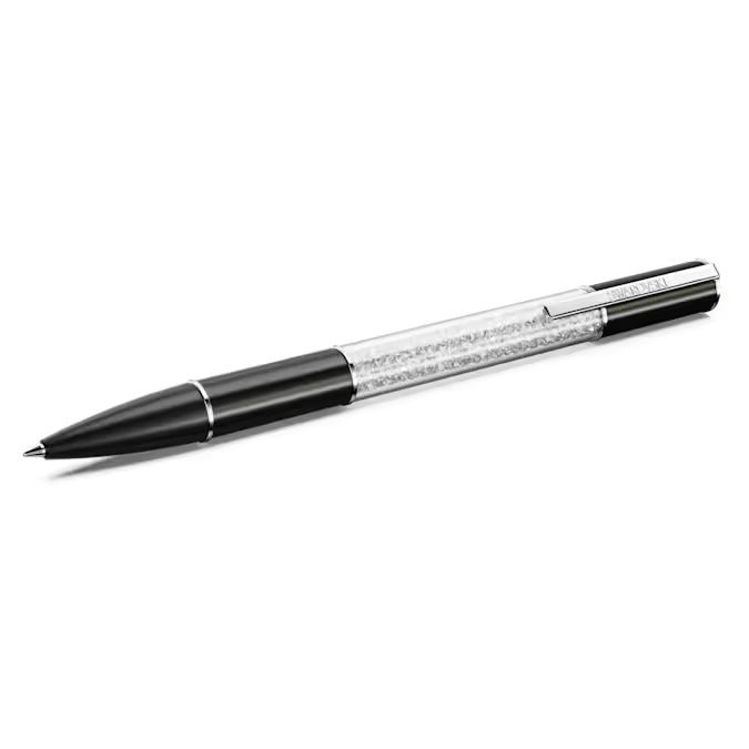 Crystalline Lustre ballpoint pen Black, Rhodium plated