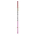 Crystalline Lustre ballpoint pen Pink, Gold-tone plated