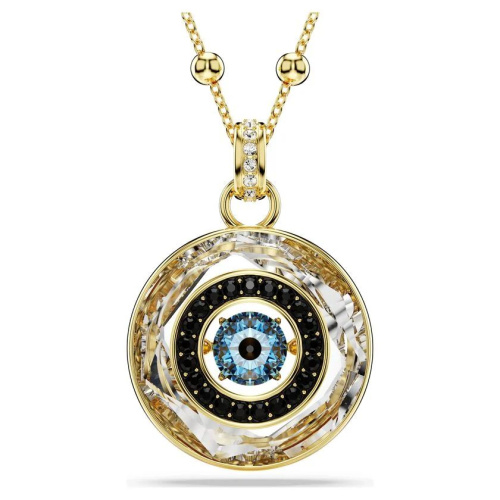 Symbolica pendant Evil eye, Medium, Multicolored, Gold-tone plated