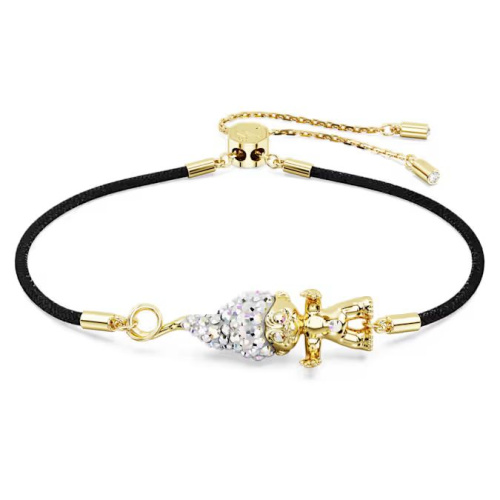 Good Luck Trolls bracelet Troll, White, Gold-tone plated