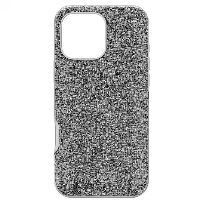 High smartphone case iPhone® 16 Pro Max, Silver tone